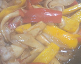 日式燒肉醬煮甜椒豬肉的食譜步驟4照片