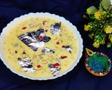 A picture of step 4 of Vermicelli rabdi.