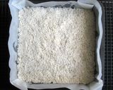 A picture of step 6 of Jam Coconut Slice.