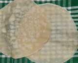 A picture of step 4 of Samosa strip sheets.