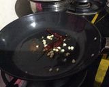 A picture of step 2 of Aloevera curry.