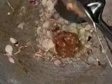 Tumis kangkung pedas pake terasi