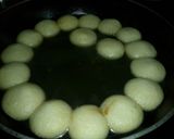 A picture of step 5 of Chocolate flavour rasgulla.