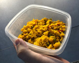 Foto del paso 3 de la receta: Frittata de arroz con atún y champiñones