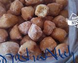 A picture of step 5 of Visheti /sweet coated fried tiny/ African donuts.