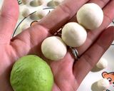 A picture of step 6 of Pea-Shaped Steamed Buns(豆荚馒头）.