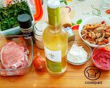 Sertésborda gombával recept fázis 1 fotója