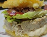 Foto del paso 14 de la receta: Arepa rellena de fiambre de pollo casero🫓🥙🥯