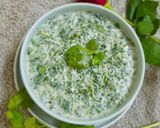 A picture of step 2 of Spinach Raita.