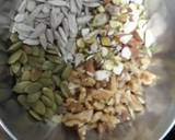 Fudge pot with dark couverture nuts seeds & healthy flours recipe step 6 photo
