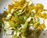A picture of step 1 of OrangePeel Tea.