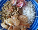 Foto del paso 6 de la receta: Lentejas con pollo dorado y ensalada