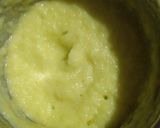 A picture of step 2 of Raw Mango Jam.