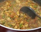 A picture of step 2 of Chicken Spaghetti.