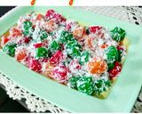Foto langkah ke 6 dari resep Ongol ongol Rainbow (kelanting pelangi).