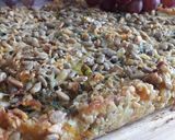 A picture of step 4 of Sig's Cheese&Onion Flapjack.