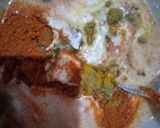 A picture of step 2 of Chicken Qorma.