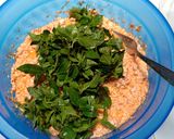 Foto langkah ke 3 dari resep Pepes Tahu Simple.