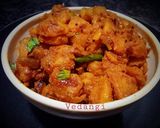 A picture of step 4 of Spicy Potato Sabzi.
