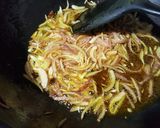 A picture of step 1 of Behndi Masala.