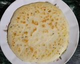 A picture of step 3 of Tricolor nutritious Uttapam.