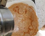 A picture of step 2 of My Chocolate Pancakes. 😁.
