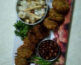 A picture of step 7 of Falihari sabudana tikki.