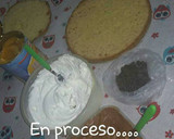 Foto del paso 5 de la receta: Torta de cumpleaños decorada