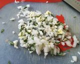 Foto del paso 1 de la receta: Spaghetti cremoso con pollo y romero