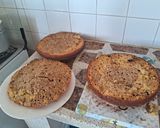 Foto del paso 5 de la receta: Torta deleite con triple rellenos decorada con ganache de chocolate blanco y frambuesas