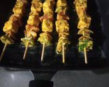 A picture of step 2 of TawaPaneerTikka.