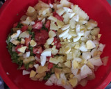 Foto del paso 1 de la receta: Ensalada surtida con Pollo (salpicón)