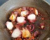 Foto del paso 8 de la receta: Pak choi salteado con pulpo y habas
