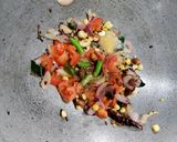 A picture of step 3 of Onion Tomato Upma.