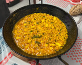 Foto del paso 4 de la receta: Arroz con gambón y pollo