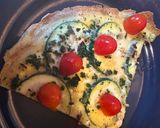 Foto del passaggio 4 della ricetta Frittata di zucchine in padella