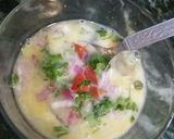 A picture of step 3 of Masala Omelette.
