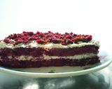 Foto langkah ke 8 dari resep Eggless Red Velvet Cake.