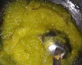 A picture of step 3 of Pumpkin Kaiser Halwa.