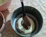 عکس مرحله 6 از دستور کیک زبرا پنبه ای