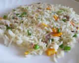 A picture of step 3 of Breakfast Fried Rice Served with a Poached Egg#BreakfastContest.