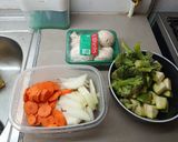 Foto del paso 1 de la receta: Pollo al jugo con verduras