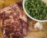 四季豆炒絞肉的食譜步驟1照片