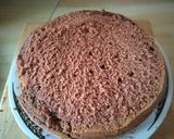 A picture of step 9 of Chocolate vanilla cake #bakingcontest.