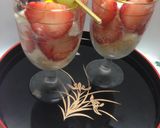Foto del paso 3 de la receta: Cheesecake de fresas, plátano, uvas