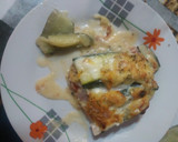 Foto del paso 4 de la receta: Calabacín, bacon, tomate y queso