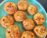 Hình bước làm 8 của món Bánh mì mè đen Hàn Quốc