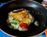 A picture of step 3 of Dal-Palak.
