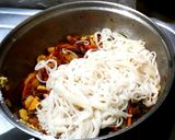 A picture of step 5 of Vermicelli semiya upma.