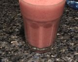 A picture of step 2 of Strawberry Smoothie - Before Exercising.
